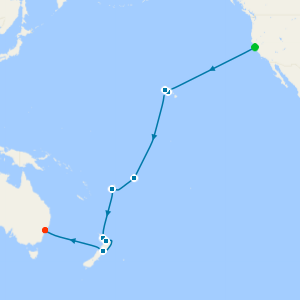 San Francisco to Sydney