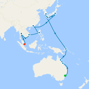 Sydney to Singapore
