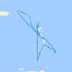 Eastern Caribbean from Barbados