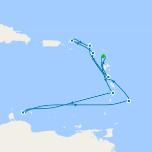 Eastern Caribbean from Antigua