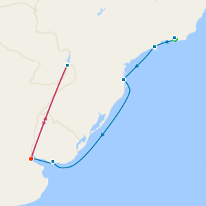 South American Adventure from Rio de Janeiro to Buenos Aires with Iguazu Falls