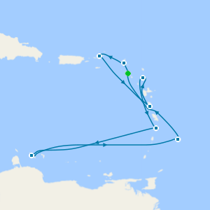 Eastern Caribbean from St. Kitts
