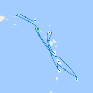 Eastern Caribbean from St. Kitts