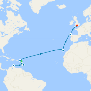 Caribbean Transatlantic from Antigua