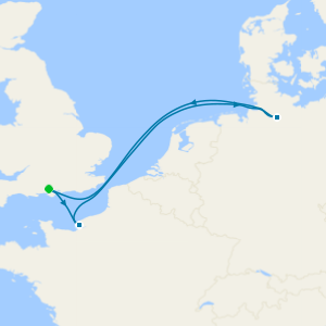 France & Germany Cruise Break from Southampton