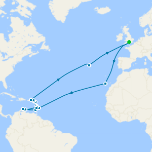 No-Fly Caribbean from Southampton