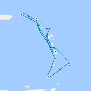 Eastern Caribbean from St. Kitts