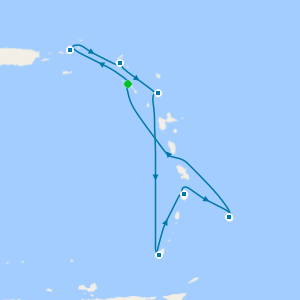 Eastern Caribbean from St. Kitts