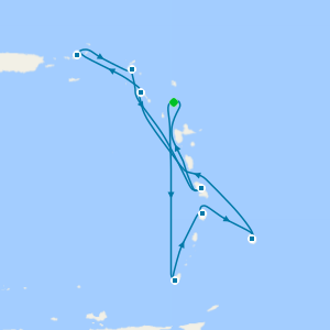 Eastern Caribbean from Antigua