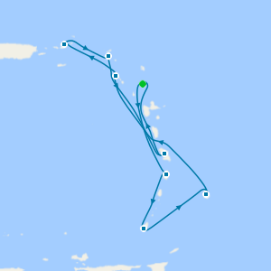 Eastern Caribbean from Antigua