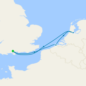 Belgium and Netherlands cruise from Southampton