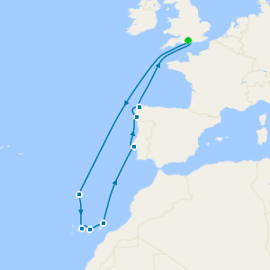 Spain, Portugal and Canary Islands cruise from Southampton