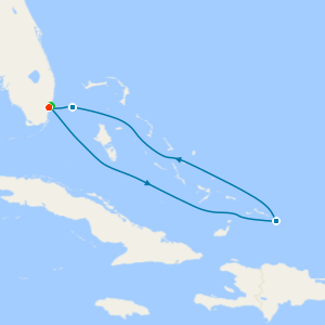 Grand Turk & Bimini Beach Club with Miami Beach Stay