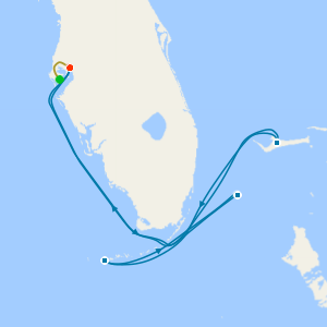 St Petersburg, Florida 5nt Beach Stay Bahamas Holiday from Tampa