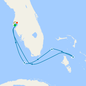 St Petersburg, Florida 5nt Beach Stay Key West & Bahamas Holiday from Tampa