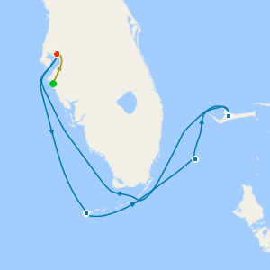 Sarasota, Florida 5nt Stay with Key West & Bahamas from Tampa