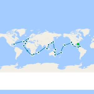 Full World Voyage from Miami