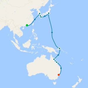 Hong Kong to Sydney