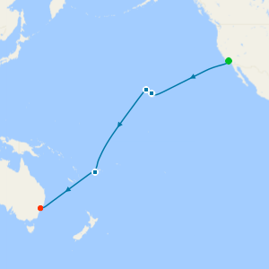 Los Angeles to Sydney