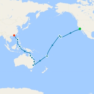 Los Angeles to Hong Kong