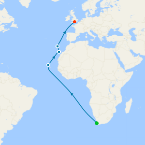 Cape Town to Southampton