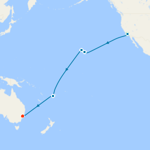 Los Angeles to Sydney with Stays