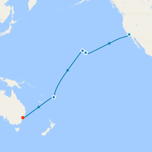 Los Angeles to Sydney with Stay