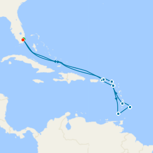 Eastern Caribbean with Miami Beach Stay