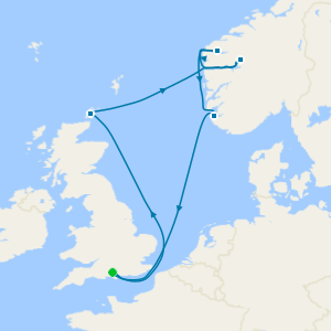 Norwegian Fjords from Southampton
