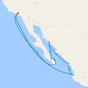 Baja Peninsula & Sea of Cortez from Los Angeles with Stay