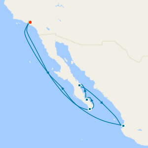 Baja Peninsula & Sea of Cortez from Los Angeles with Stay