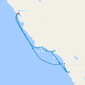 Classic California Coast from San Francisco with Stay