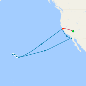 Las Vegas & Hawaiian Islands from San Francisco with Stays