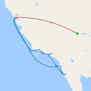 Las Vegas & Classic California Coast from San Francisco with Stays