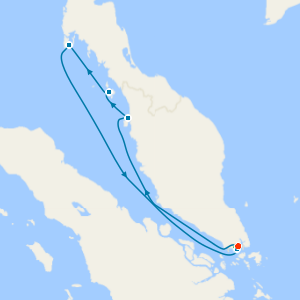 Singapore and South East Asia Triple-Island Odyssey: City Lights, Universal Thrills and Andaman Cruise