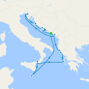 Adriatic Adventure & Sail Three Seas from Dubrovnik