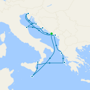 Sail Three Seas & Adriatic Adventure from Dubrovnik