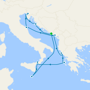 Sail Three Seas & Adriatic Adventure from Dubrovnik