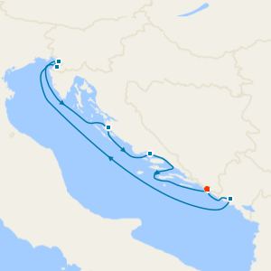 Adriatic Adventure & 3 Nt Dubrovnik Stay