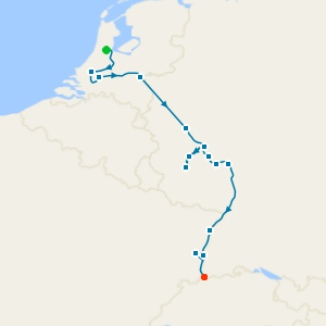 Rhine Castles and Moselle Vineyards river cruise from Amsterdam to Basel
