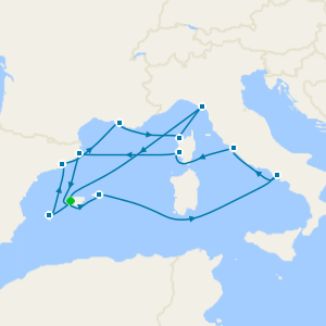 Treasures & Coasts of the Mediterranean from Majorca