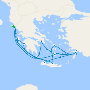 Iconic Islands & Aegean Shores from Corfu