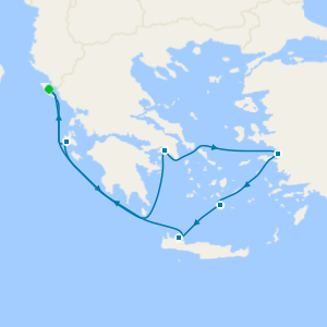 Aegean Shores & 3 Nt Corfu Stay