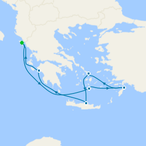 Iconic Islands & 3 Nt Corfu Stay