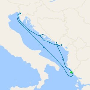 Adriatic Explorer & 3 Nt Corfu Stay