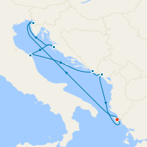 Adriatic Explorer & 7 Nt Corfu Stay
