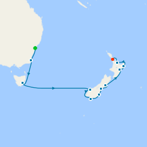 Australia & New Zealand from Sydney