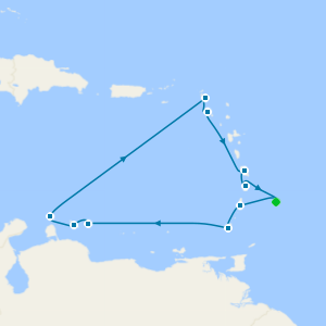 East & South Caribbean from Bridgetown