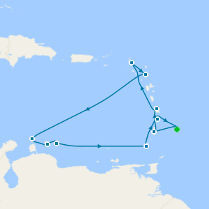 East & South Caribbean from Bridgetown