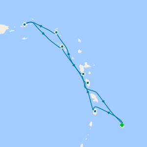 Eastern Caribbean from Bridgetown